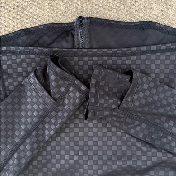 Beach Riot Sport Reina Running Jacket Stretch Black Check Women’s Size Small - Picture 6 of 7